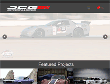 Tablet Screenshot of jcgrestorationandcustoms.com